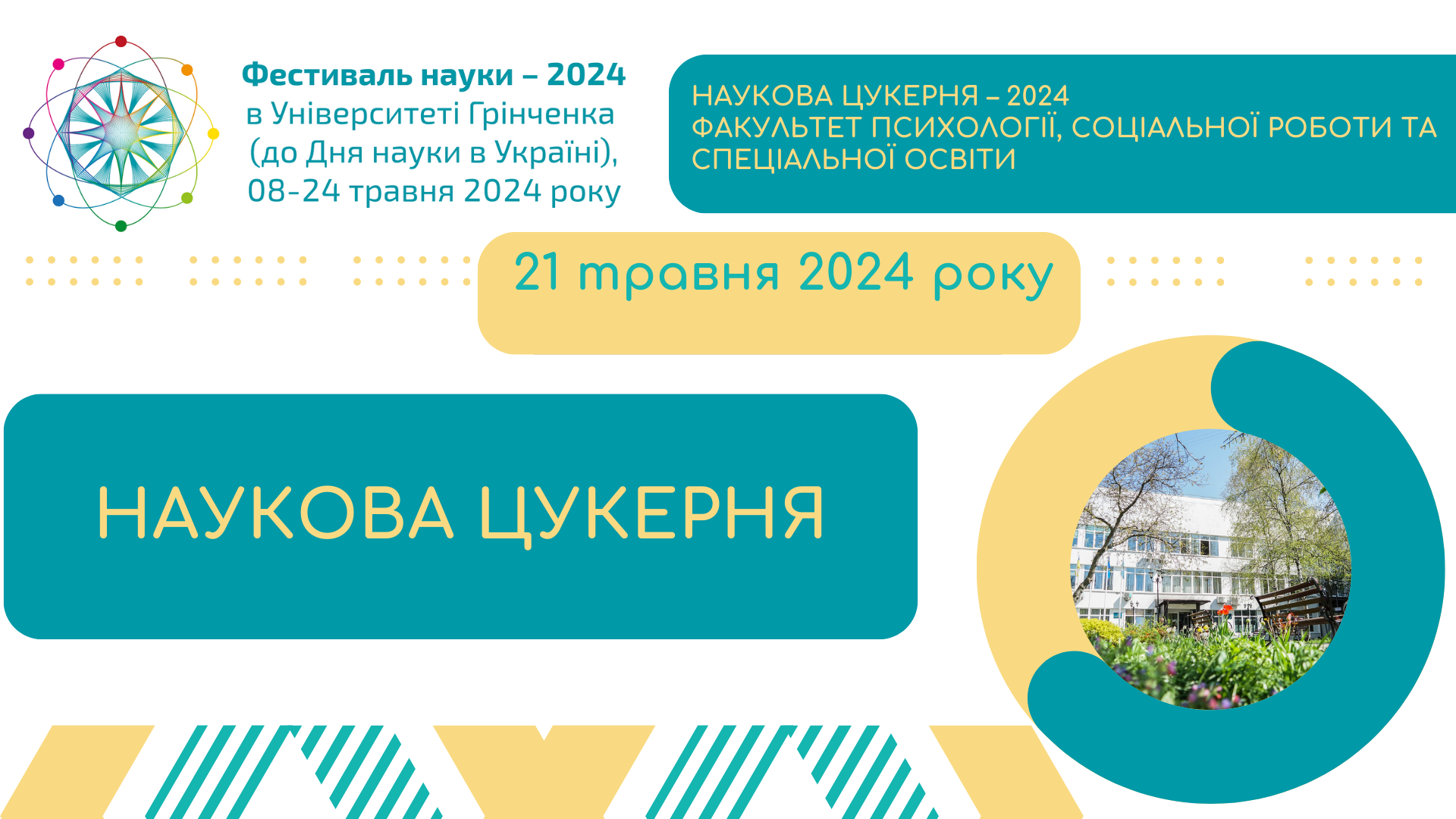 НАУКОВА ЦУКЕРНЯ 2024 