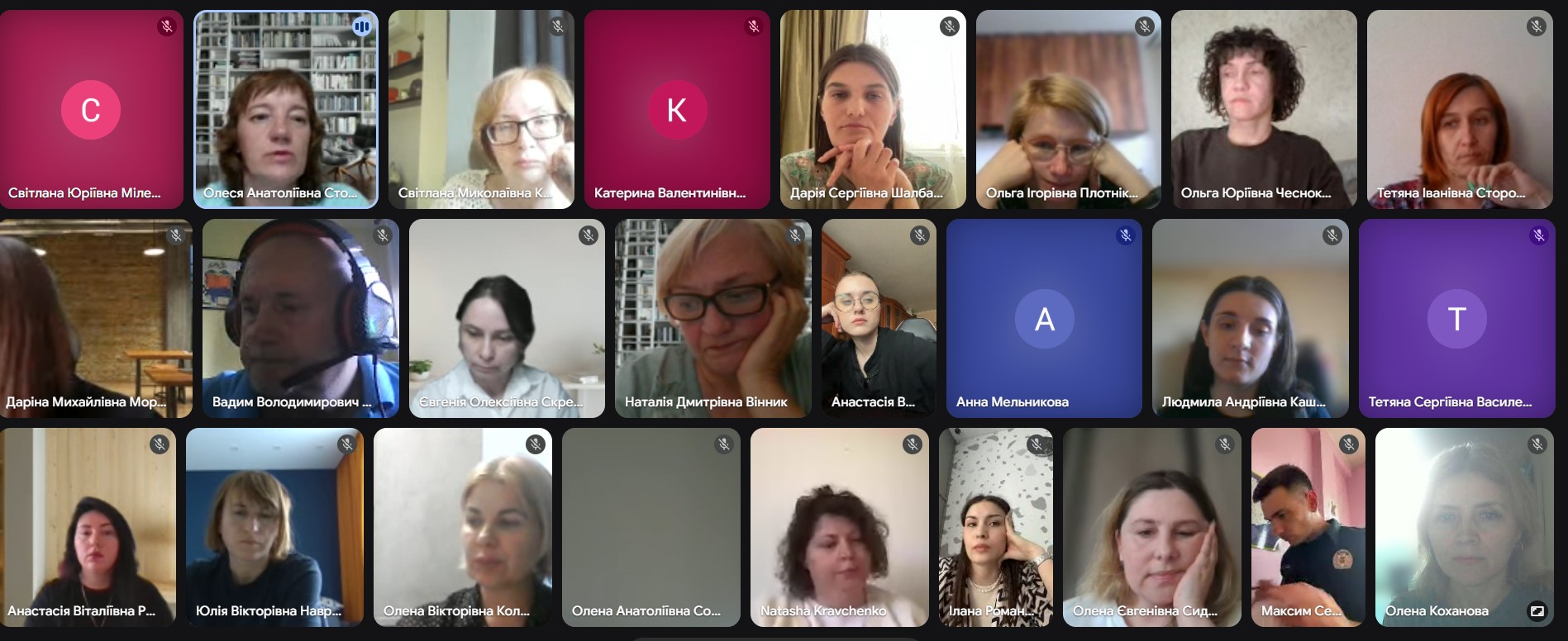 Гарант освітньої програми розпочинає засідання кафедри 23.04.25