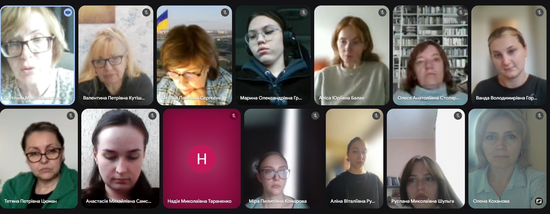 Моніторинг 1 розділу і діагностичнї програми групи СІПм денної форми навчання 2