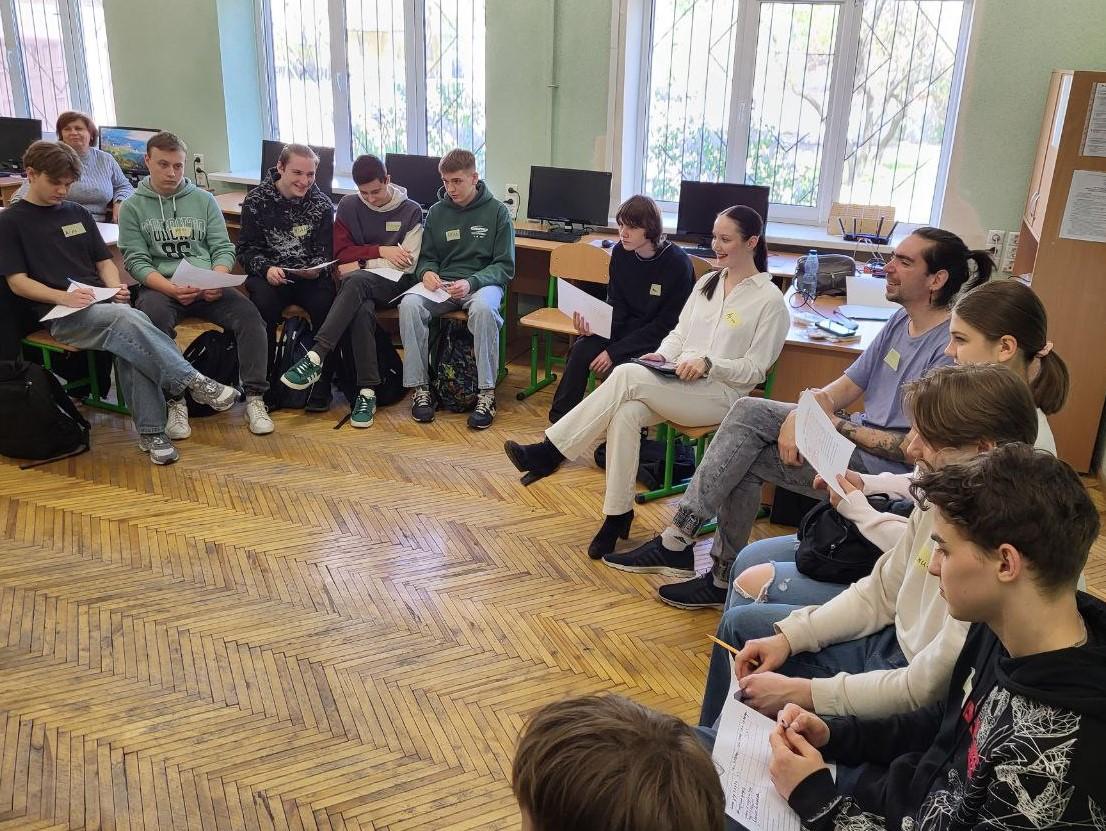 учні учасники тренінгу