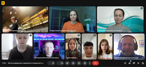 03.05.25 2 Студенти звітуються про виконання Програми виробничої стажерської практики в системі пробації