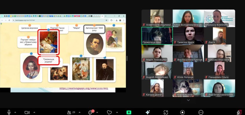 10.03.25 Фото 3 Студенти виконують вправу Майстер пензля
