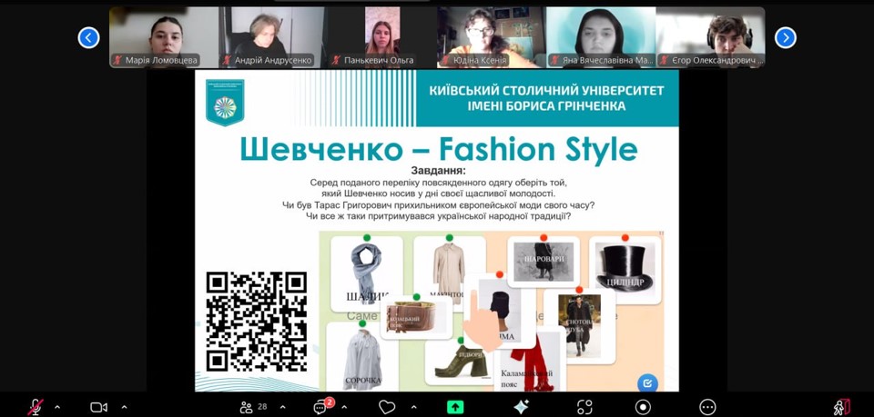 10.03.25 Фото 5 Студенти виконують вправу Шевченко Fashion Style