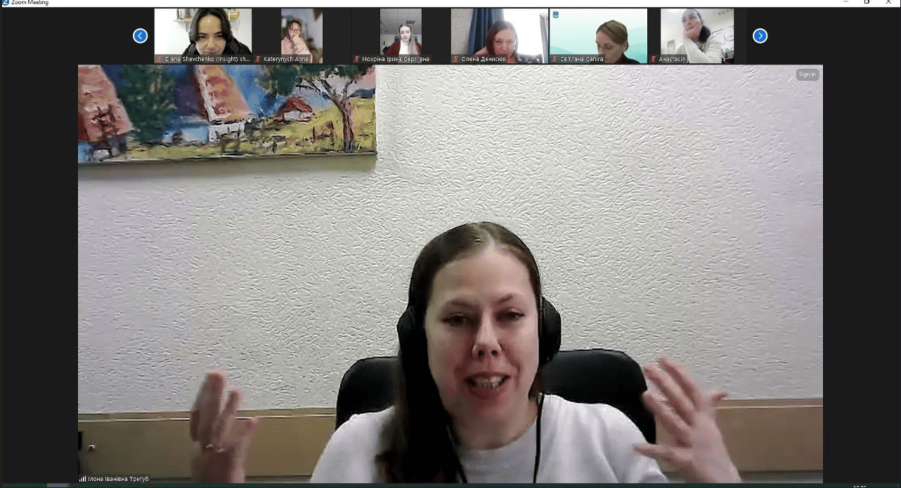 12.12.23 Фото 2 завідувач аспірантури Ілони Тригуб