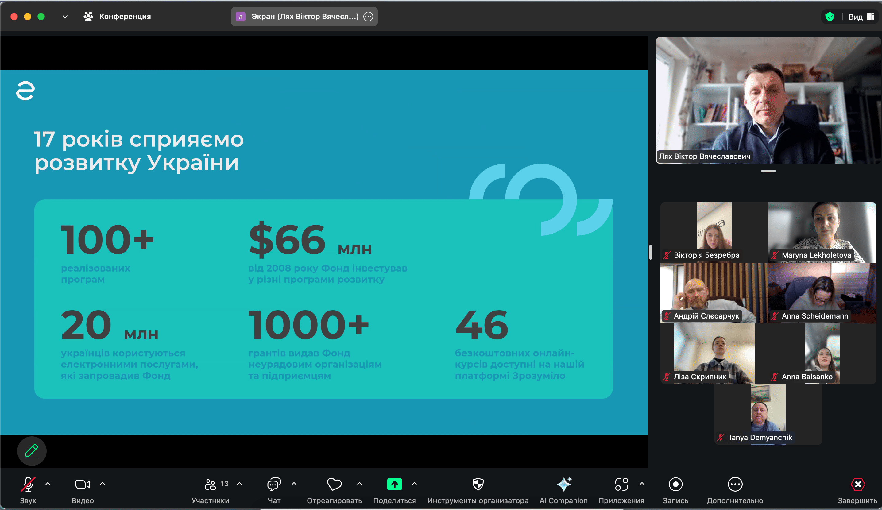 19.03.25 фото05 досвідом роботи Фонду Східна Європа