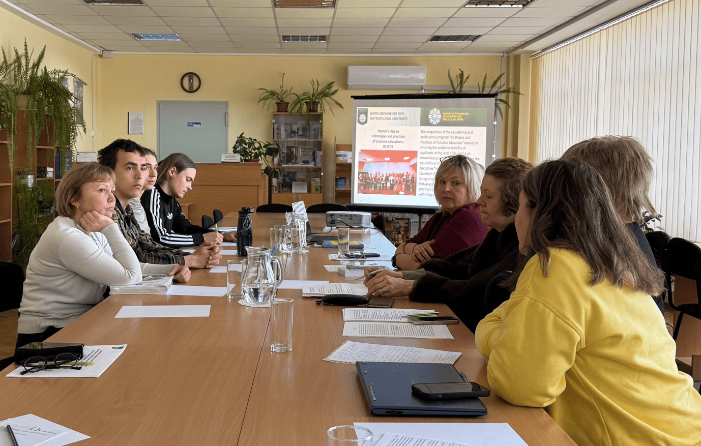 Zustrich z predstavnykom Danii 2