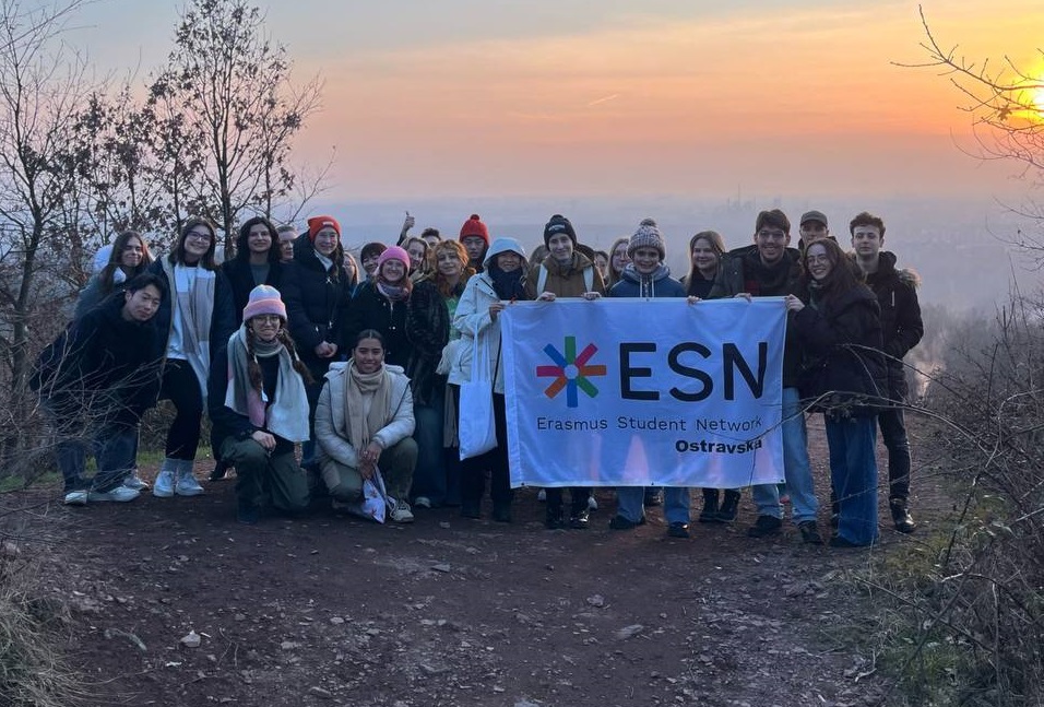 Фото 3 Підйом на гору в Остраві організований мережею ESN Ostravská